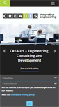 Mobile Screenshot of creadis.com